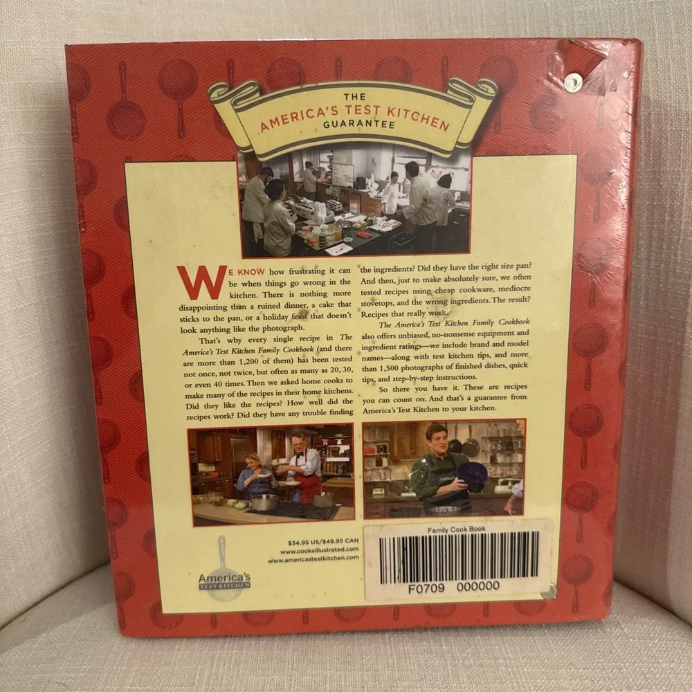 The America's Test Kitchen Family Cookbook, Heavy Duty By Cook's Illustrated NEW